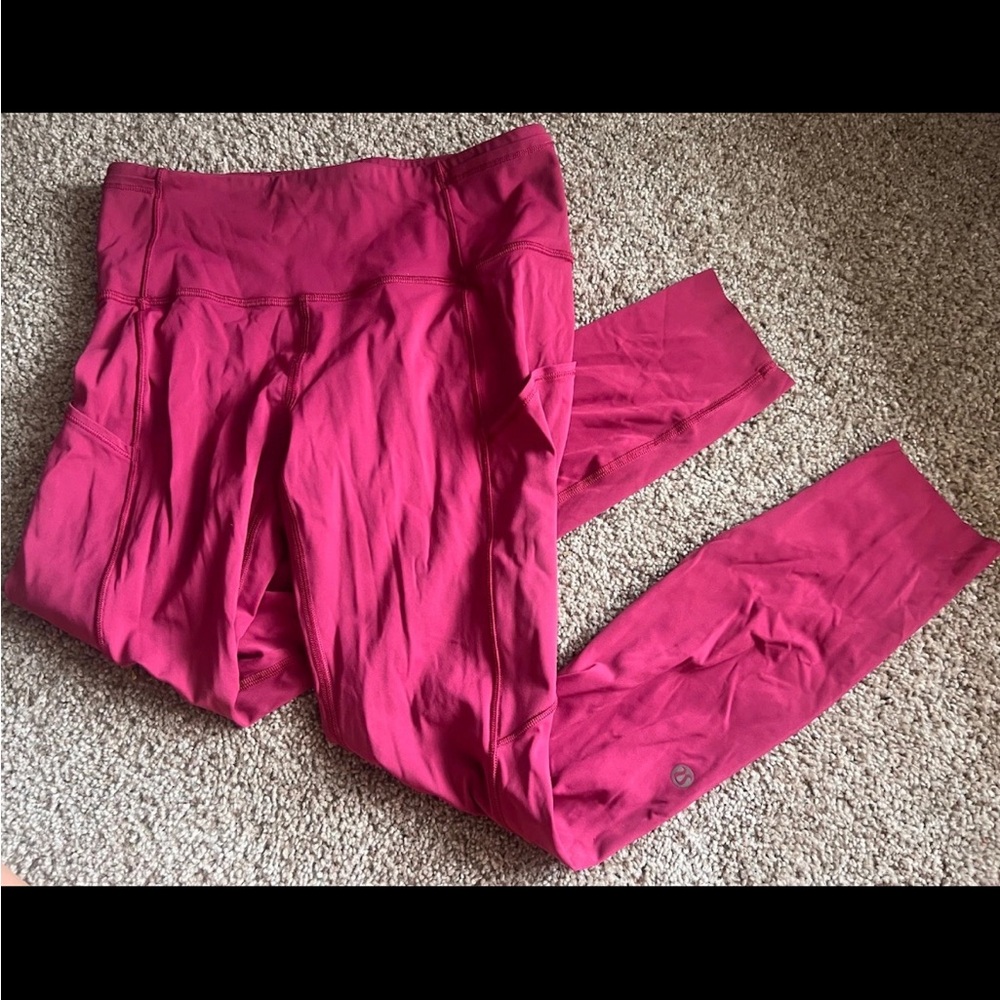 lululemon athletica Pink Leggings
